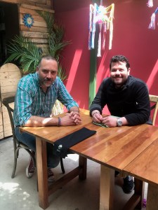 Patricio Santín y Chef Diego Carreño