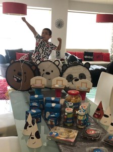 Foto: Cortesía de Anilú Ayala. Fiesta a domicilio Magenta.