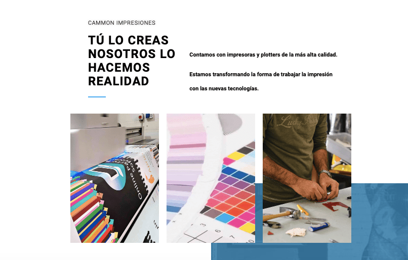 Foto: sitio web Cam'mon