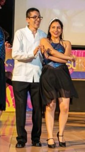 Foto: Cortesía de Gerardo. Durante la presentación de la coreo.